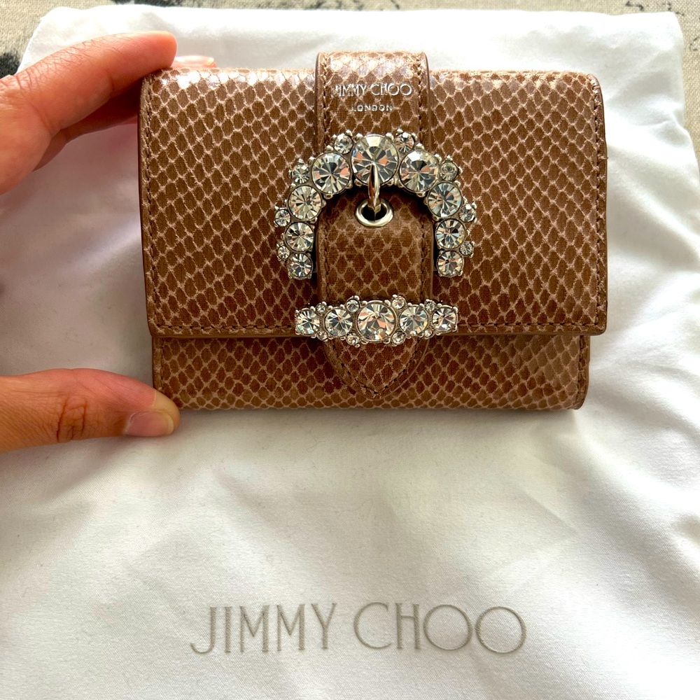 Authentic Jimmy Choo Swarovski Wallet